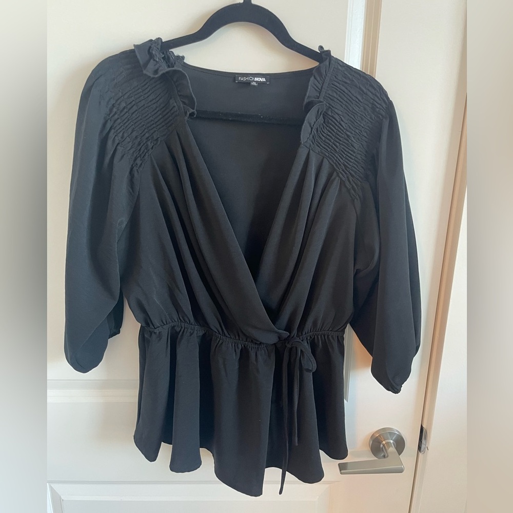 Black SHEIN Women Top
